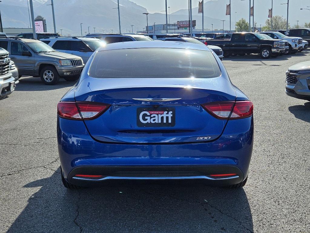 used 2015 Chrysler 200 car, priced at $10,880