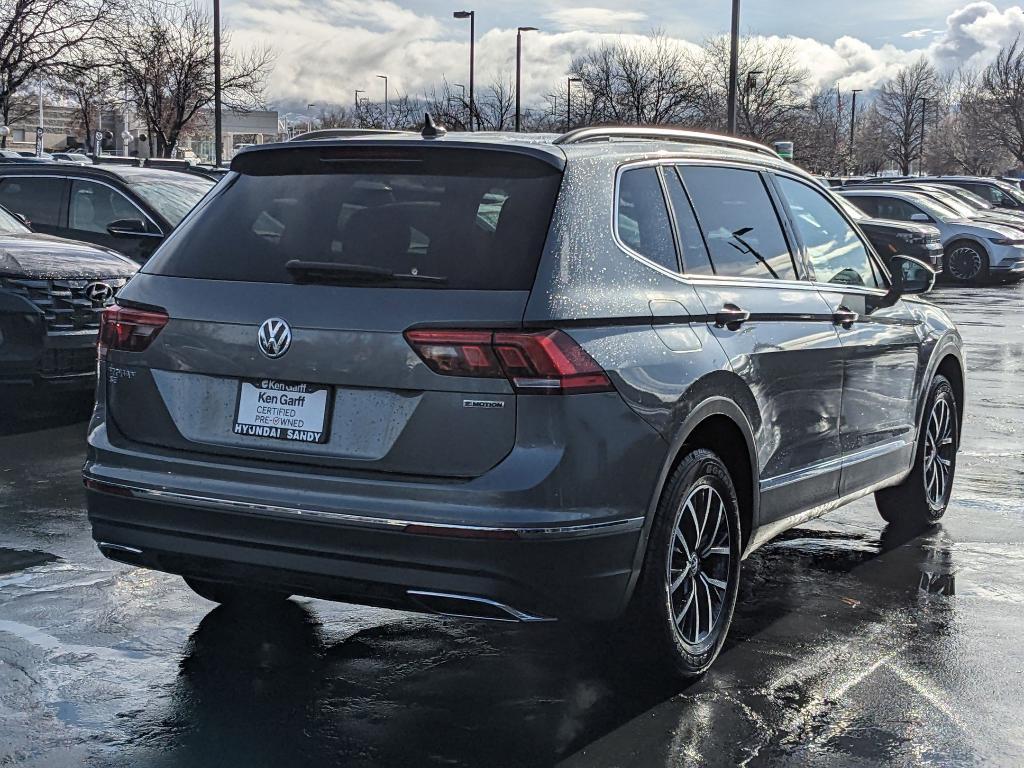 used 2021 Volkswagen Tiguan car, priced at $18,644