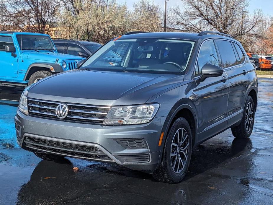 used 2021 Volkswagen Tiguan car, priced at $18,644