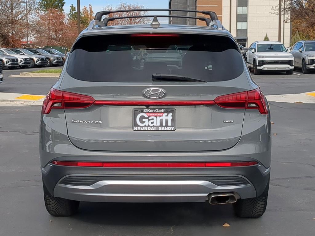 used 2022 Hyundai Santa Fe car, priced at $19,450