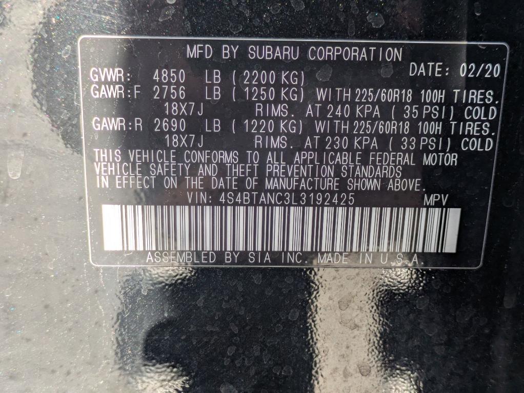 used 2020 Subaru Outback car, priced at $24,250