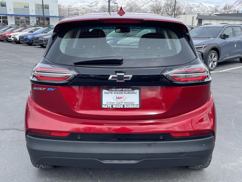used 2022 Chevrolet Bolt EV car, priced at $19,450