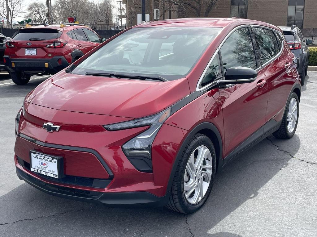 used 2022 Chevrolet Bolt EV car, priced at $19,450