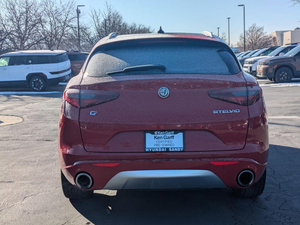 used 2021 Alfa Romeo Stelvio car, priced at $21,550