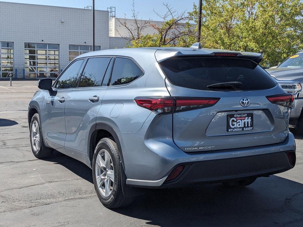 used 2021 Toyota Highlander Hybrid car, priced at $22,950