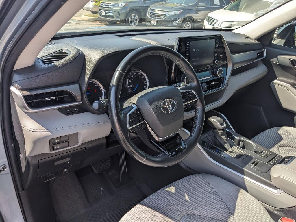 used 2021 Toyota Highlander Hybrid car, priced at $22,950