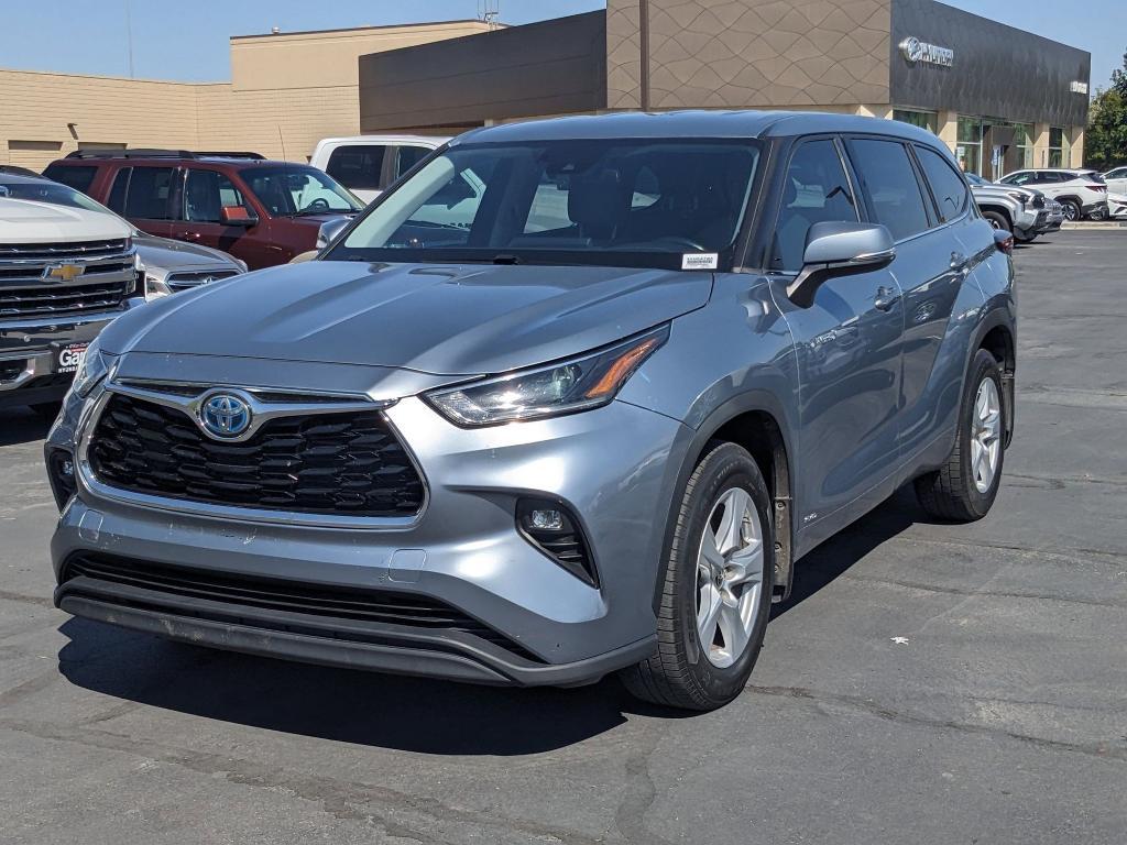 used 2021 Toyota Highlander Hybrid car, priced at $22,950