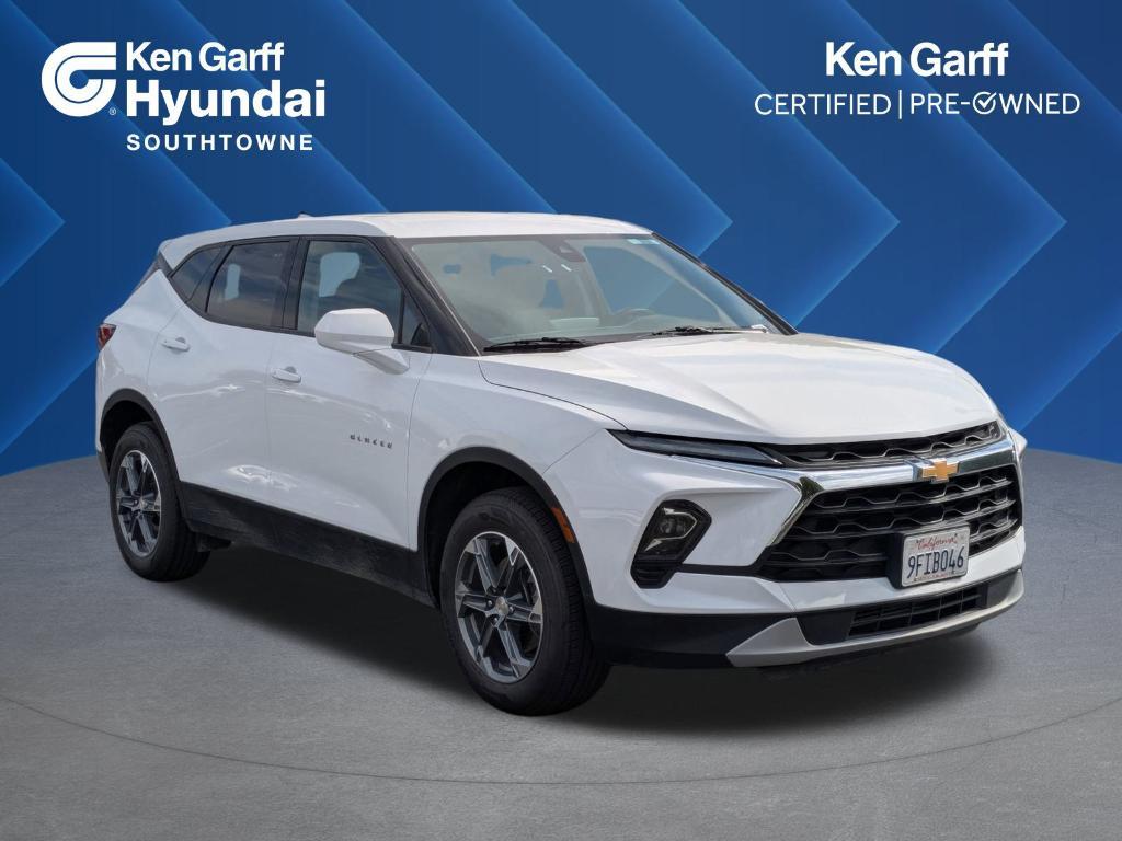 used 2023 Chevrolet Blazer car, priced at $23,450