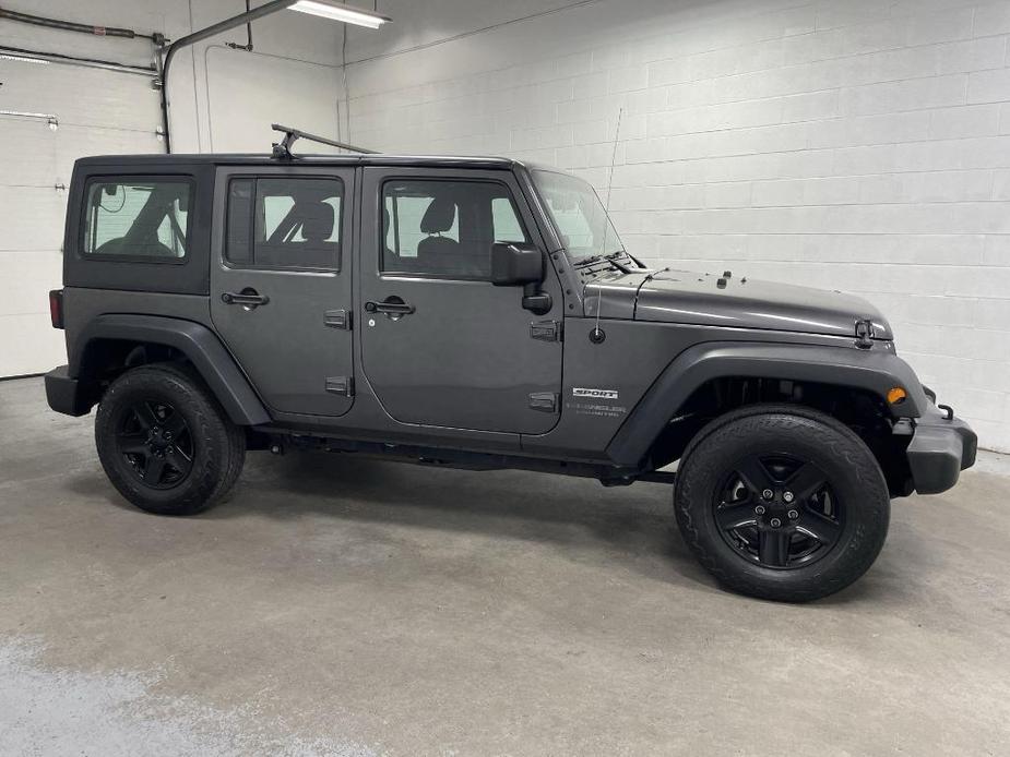 used 2017 Jeep Wrangler Unlimited car, priced at $21,935