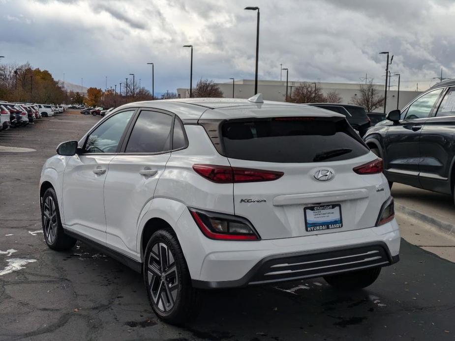 used 2022 Hyundai Kona EV car, priced at $21,397