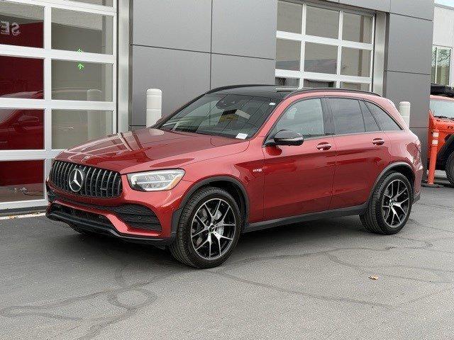 used 2020 Mercedes-Benz AMG GLC 43 car, priced at $25,950
