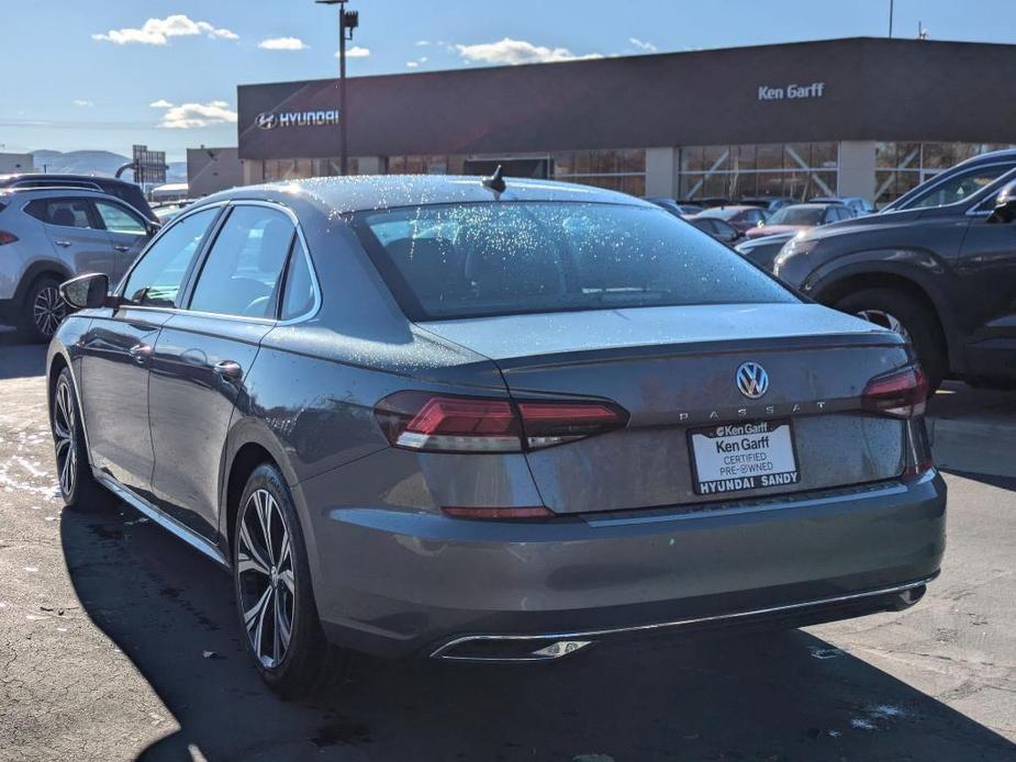 used 2022 Volkswagen Passat car, priced at $18,752