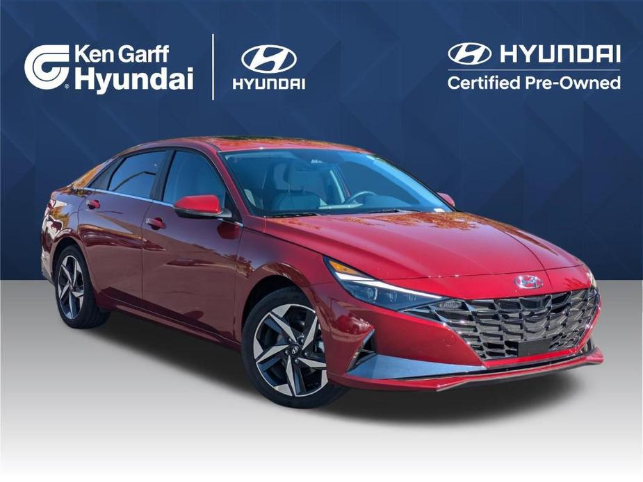 used 2023 Hyundai Elantra HEV car, priced at $24,066