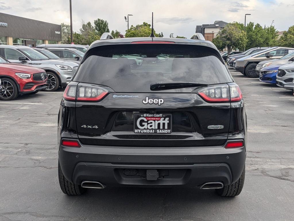 used 2021 Jeep Cherokee car, priced at $20,250