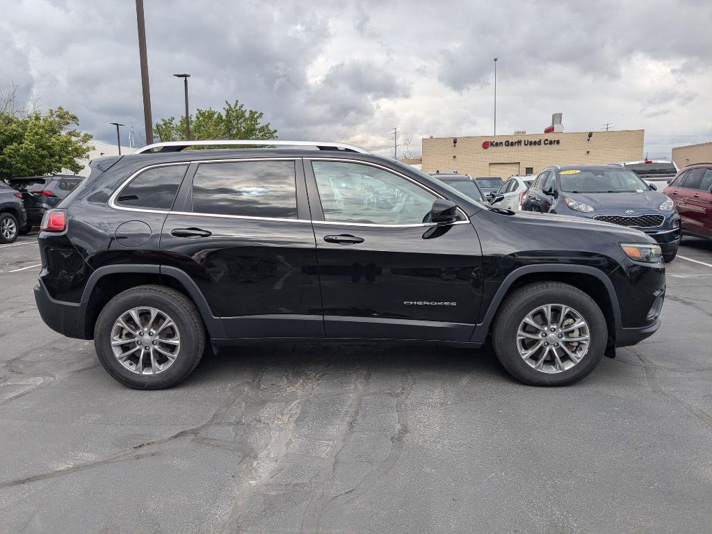 used 2021 Jeep Cherokee car, priced at $20,250