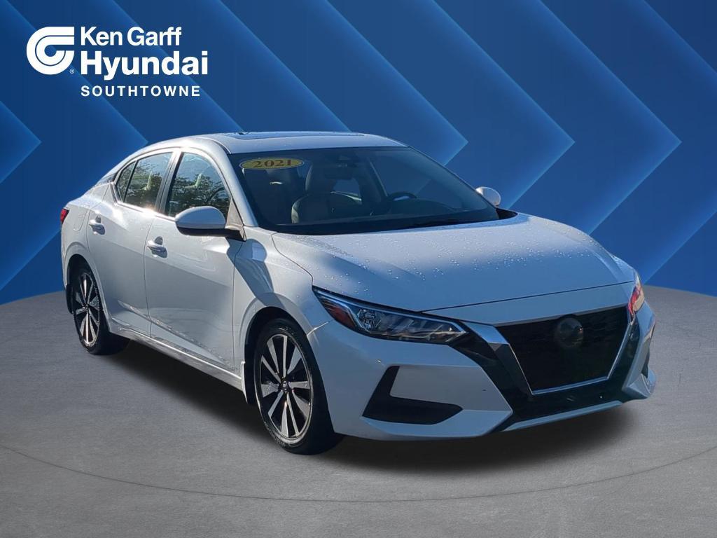 used 2021 Nissan Sentra car, priced at $14,950