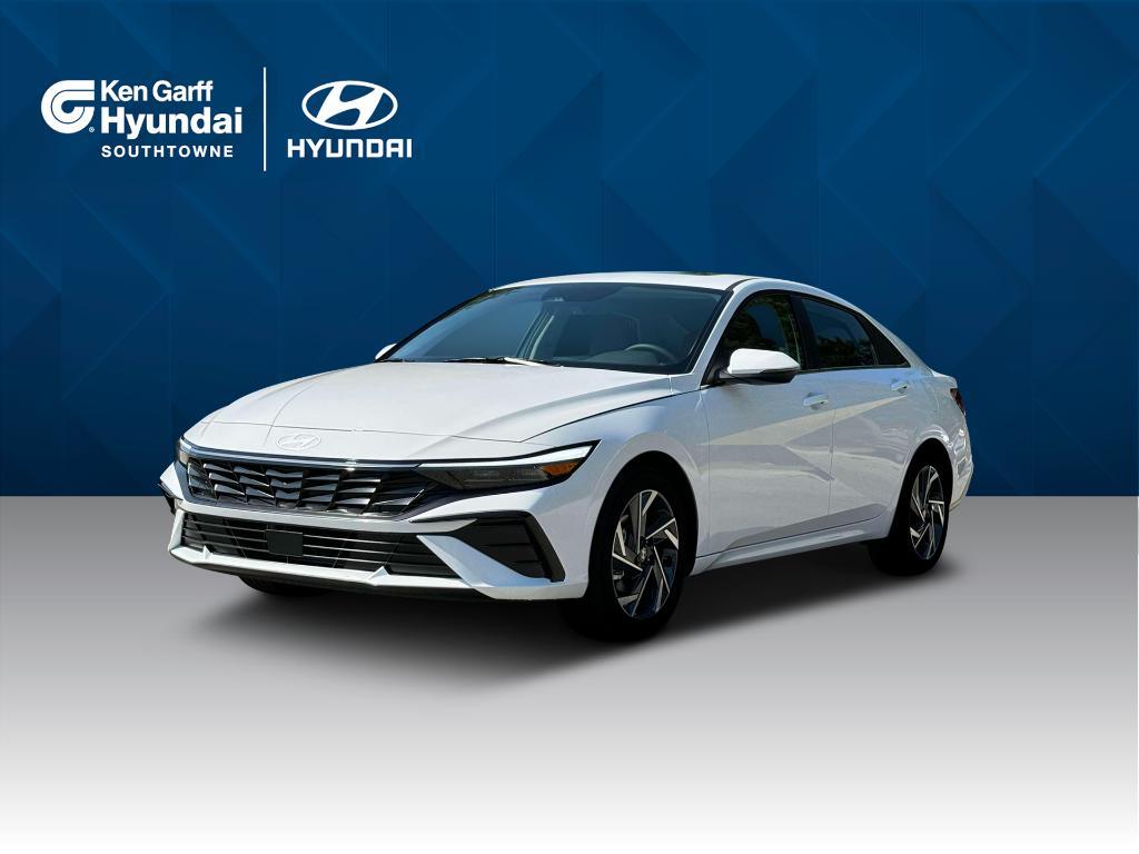 new 2025 Hyundai Elantra HEV car, priced at $31,555