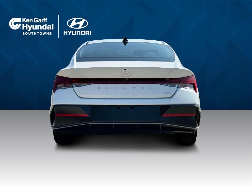 new 2025 Hyundai Elantra HEV car, priced at $31,555