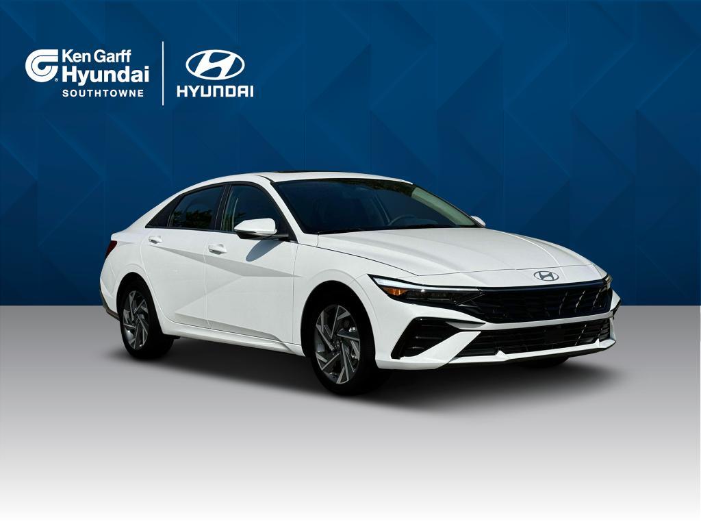 new 2025 Hyundai Elantra HEV car, priced at $31,555