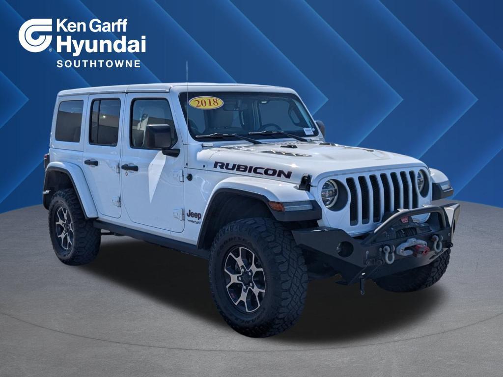 used 2018 Jeep Wrangler Unlimited car, priced at $28,750