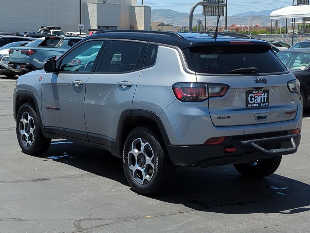 used 2022 Jeep Compass car, priced at $22,350