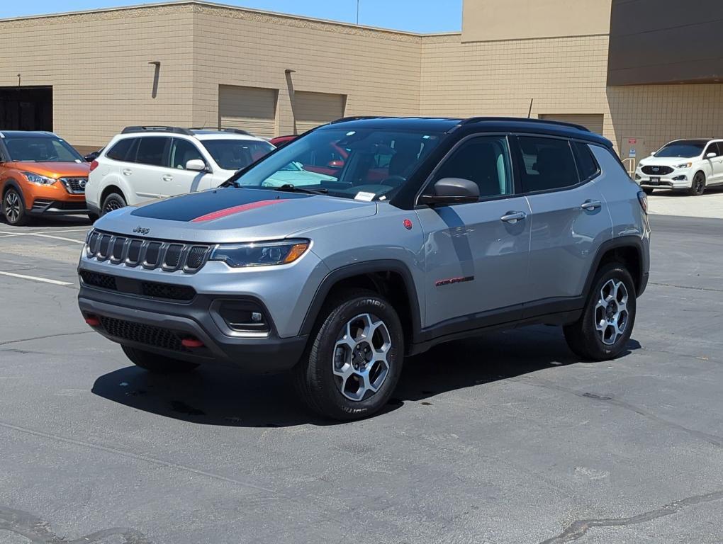 used 2022 Jeep Compass car, priced at $22,350
