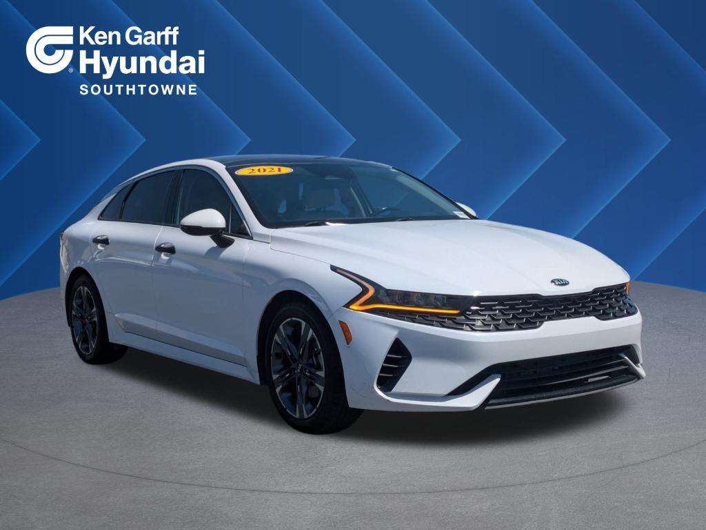 used 2021 Kia K5 car, priced at $19,450