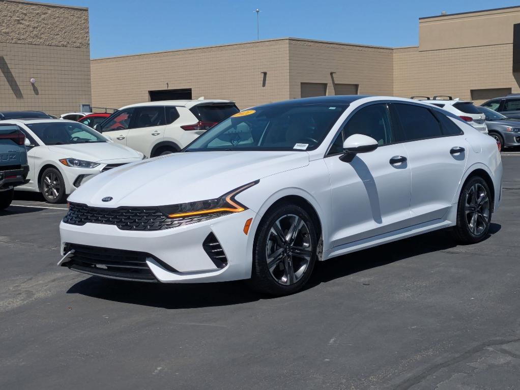 used 2021 Kia K5 car, priced at $18,450
