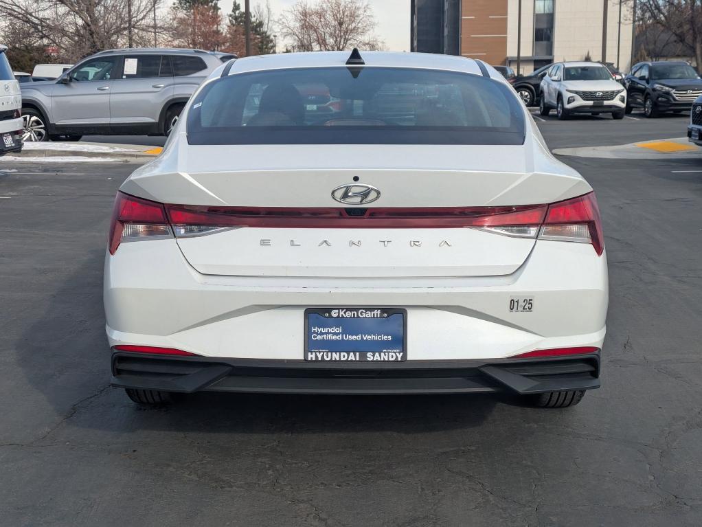 used 2021 Hyundai Elantra car, priced at $17,594