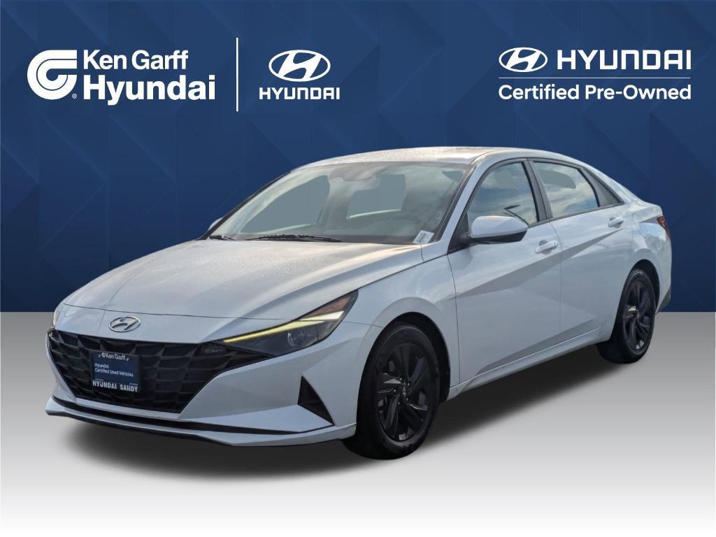 used 2021 Hyundai Elantra car, priced at $17,594