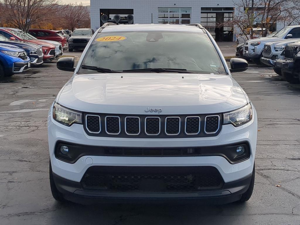 used 2024 Jeep Compass car, priced at $21,950