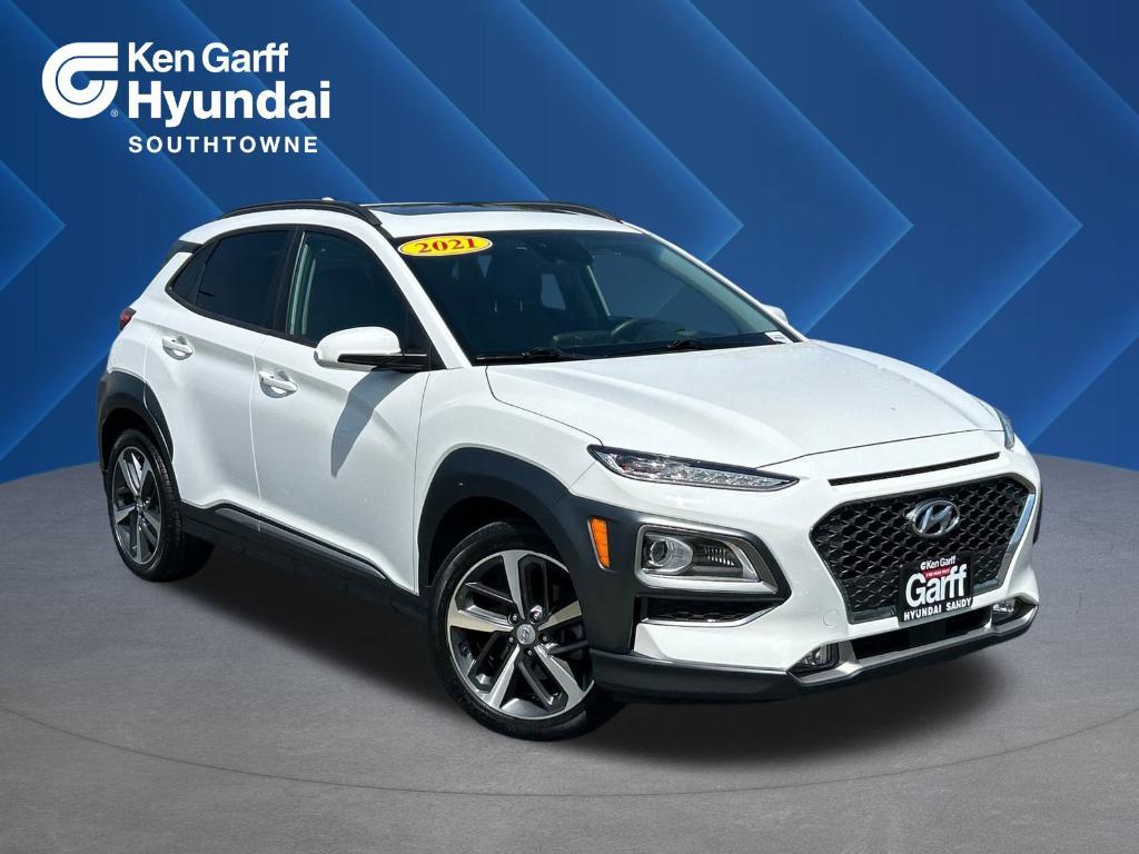 used 2021 Hyundai Kona car, priced at $17,750
