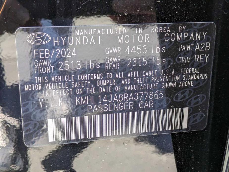 new 2024 Hyundai Sonata car, priced at $30,795