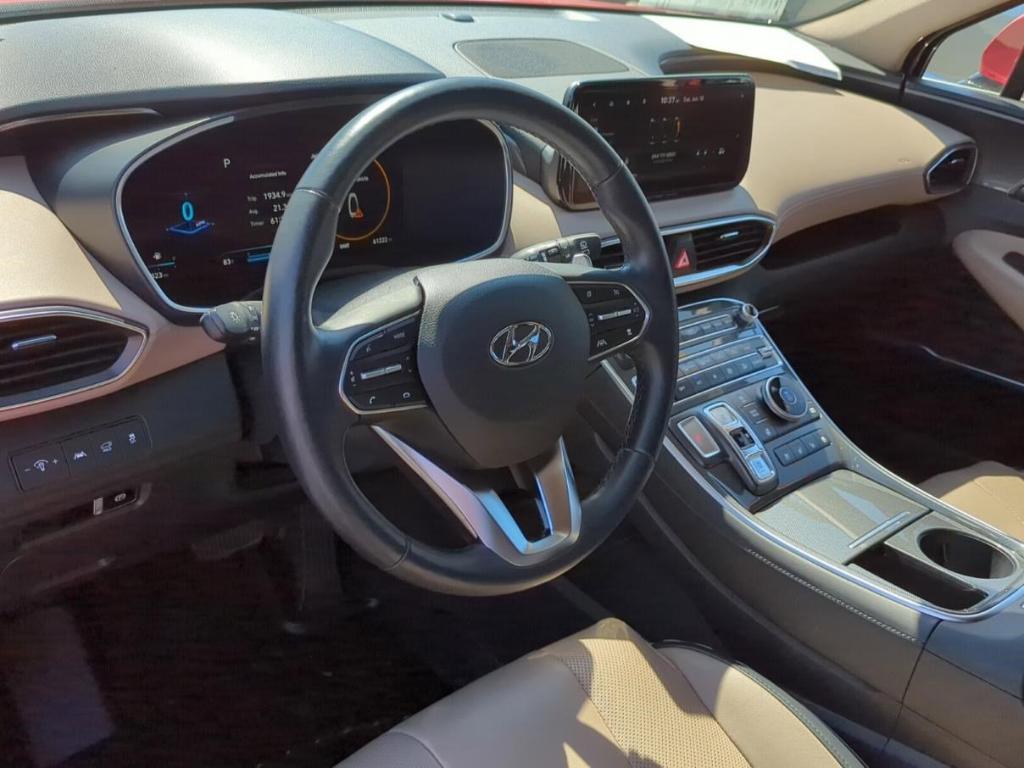 used 2021 Hyundai Santa Fe car, priced at $24,250