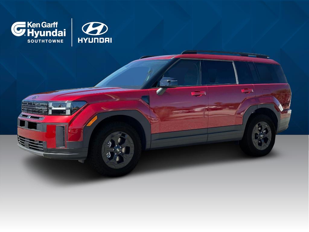 new 2025 Hyundai Santa Fe car, priced at $40,123