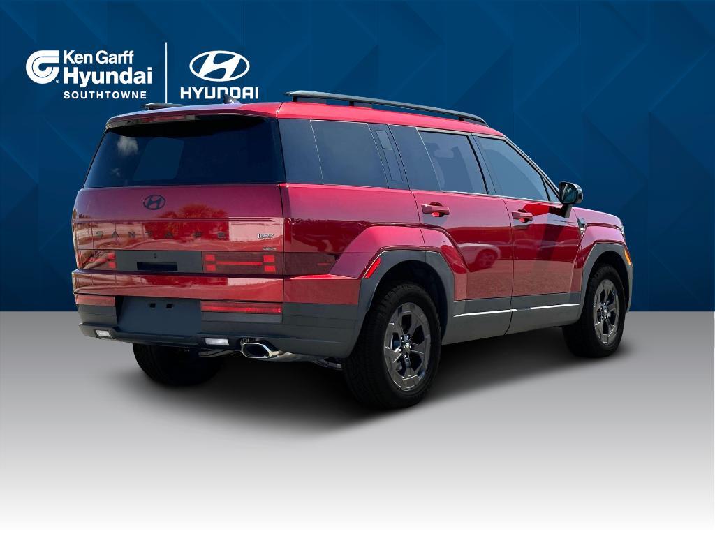 new 2025 Hyundai Santa Fe car, priced at $40,123