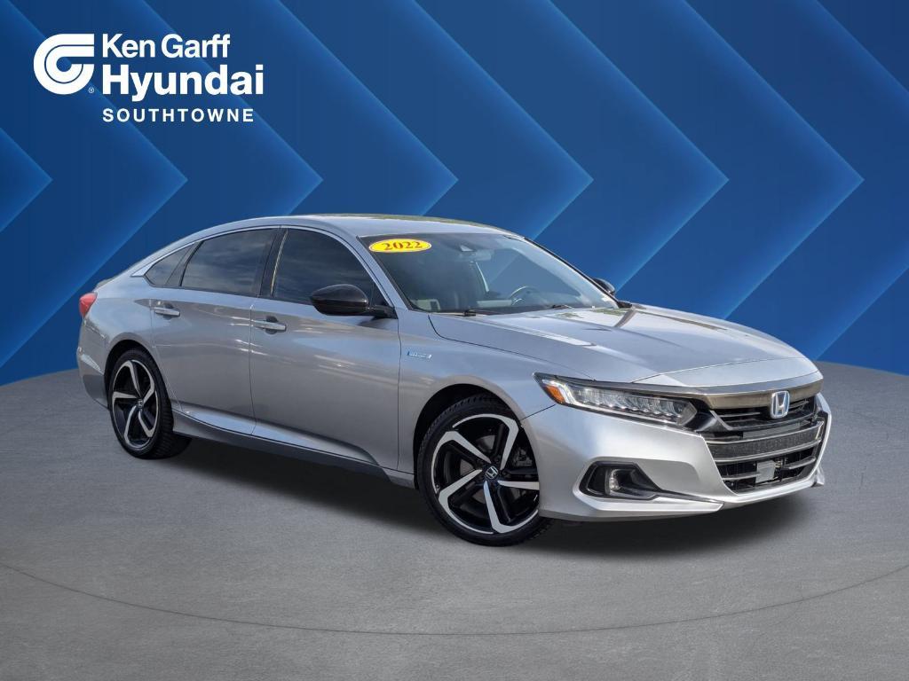 used 2022 Honda Accord Hybrid car, priced at $24,250
