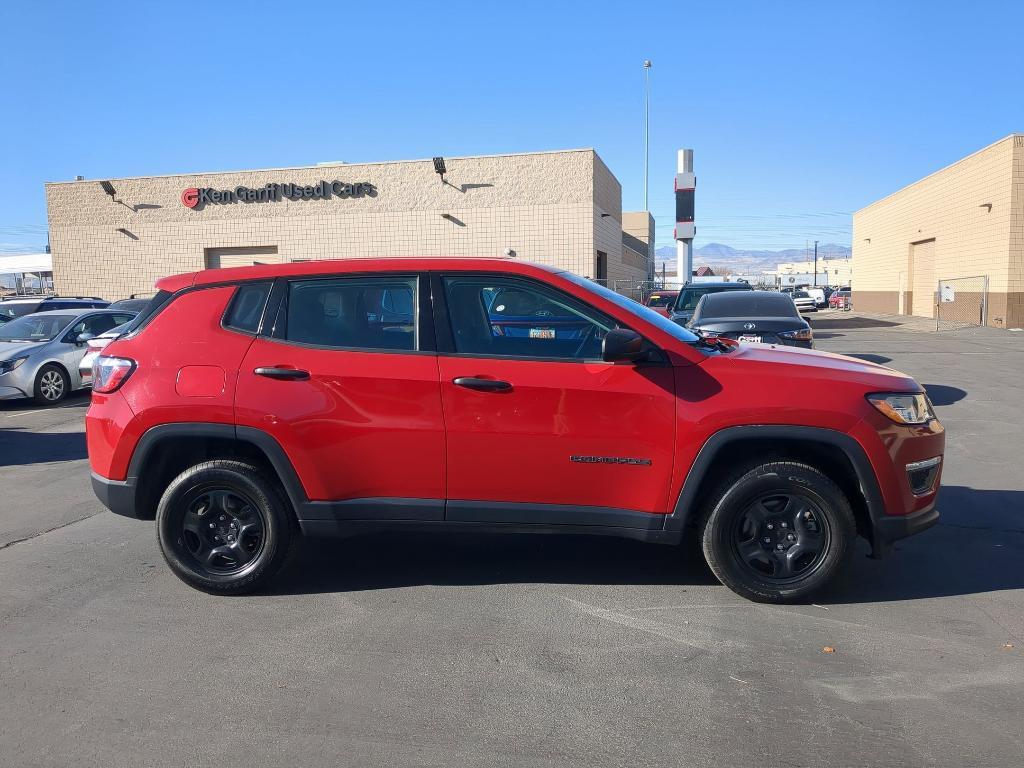 used 2021 Jeep Compass car, priced at $13,750