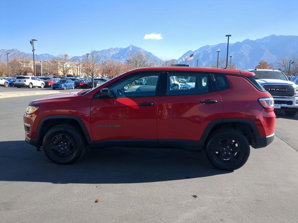 used 2021 Jeep Compass car, priced at $13,750