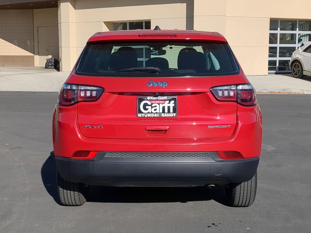 used 2021 Jeep Compass car, priced at $13,750