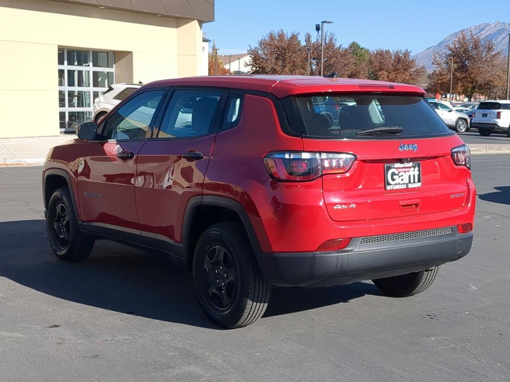 used 2021 Jeep Compass car, priced at $13,750