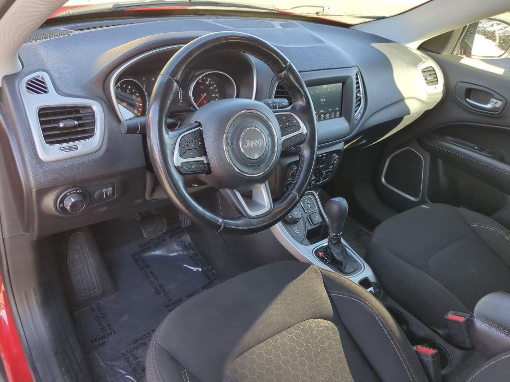 used 2021 Jeep Compass car, priced at $13,750