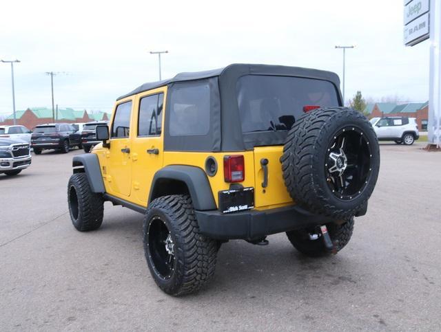 used 2015 Jeep Wrangler Unlimited car, priced at $26,399