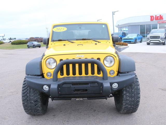 used 2015 Jeep Wrangler Unlimited car, priced at $26,399