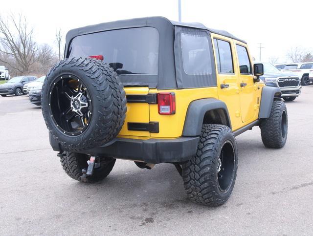 used 2015 Jeep Wrangler Unlimited car, priced at $26,399