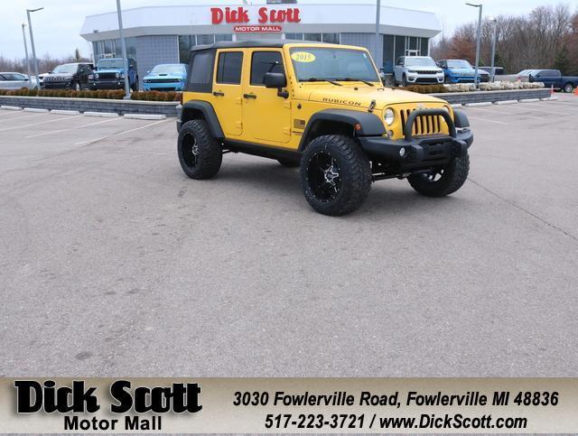 used 2015 Jeep Wrangler Unlimited car, priced at $26,399