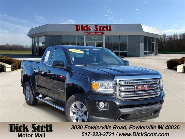used 2018 GMC Canyon car, priced at $23,386