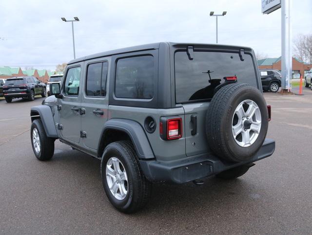 used 2020 Jeep Wrangler Unlimited car, priced at $28,677