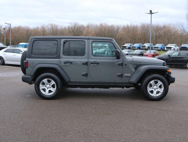 used 2020 Jeep Wrangler Unlimited car, priced at $28,677