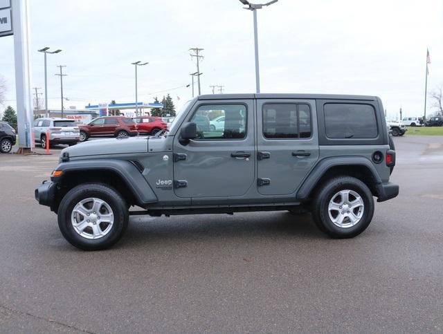 used 2020 Jeep Wrangler Unlimited car, priced at $28,677